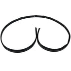 Front Hood Bumper Weatherstrip Seal & Rivets for Dodge Challenger (2008–2022)