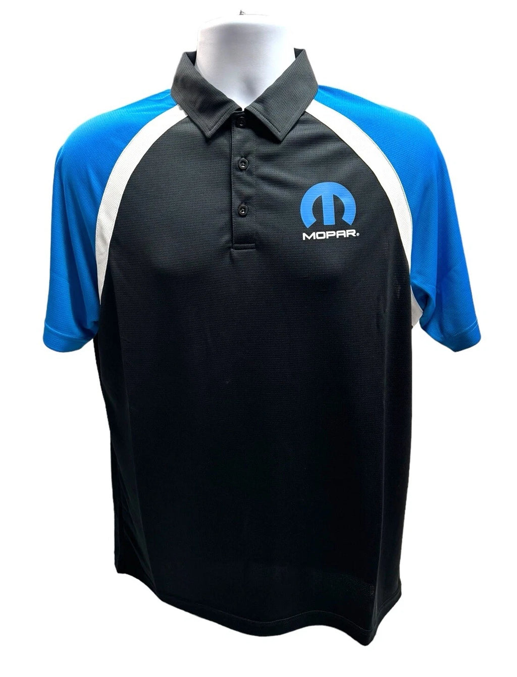 Mopar M Logo Dry Wicking Blue for Dodge Chrysler Jeep Vehicles