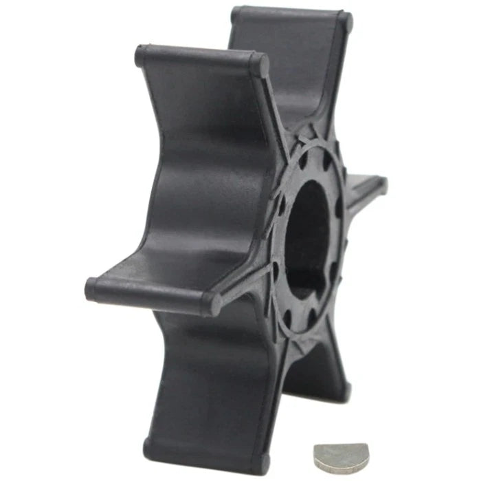 Water Pump Impeller with Key for Yamaha 8 9.9 15 HP Outboard (63V-44352-00)