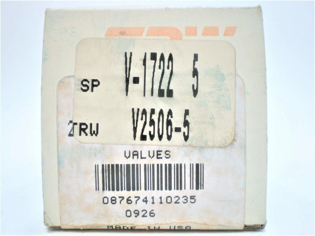 Set of 2 Intake Valves for Marine Engine (V-1722-5, V2506-5)