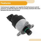 Fuel Pressure Regulator for Dodge Ram 2500 (2003–2007) No. 4932457 Metal