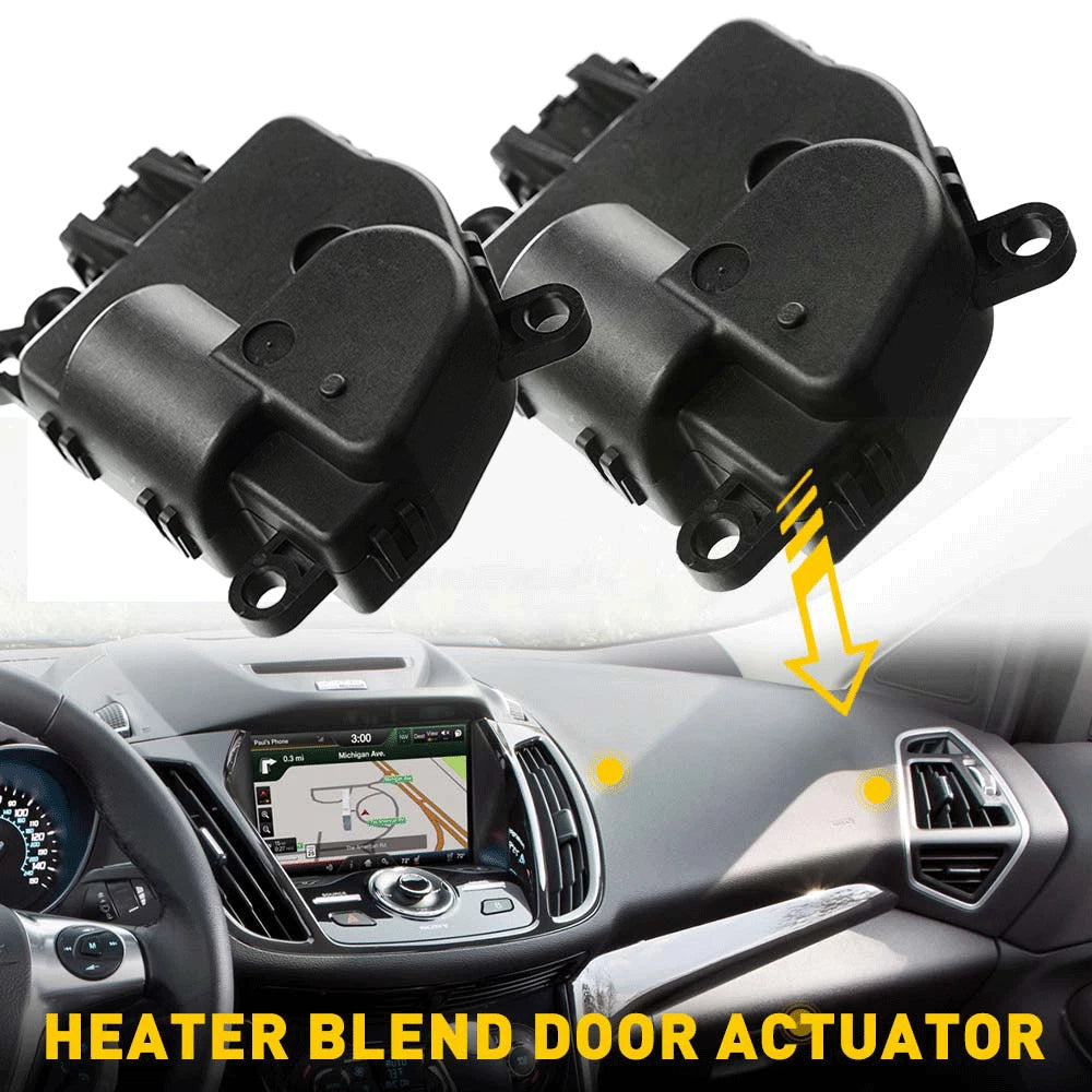 2 AC Heater Blend Door Actuators for Ford F-150 (2010–2014)