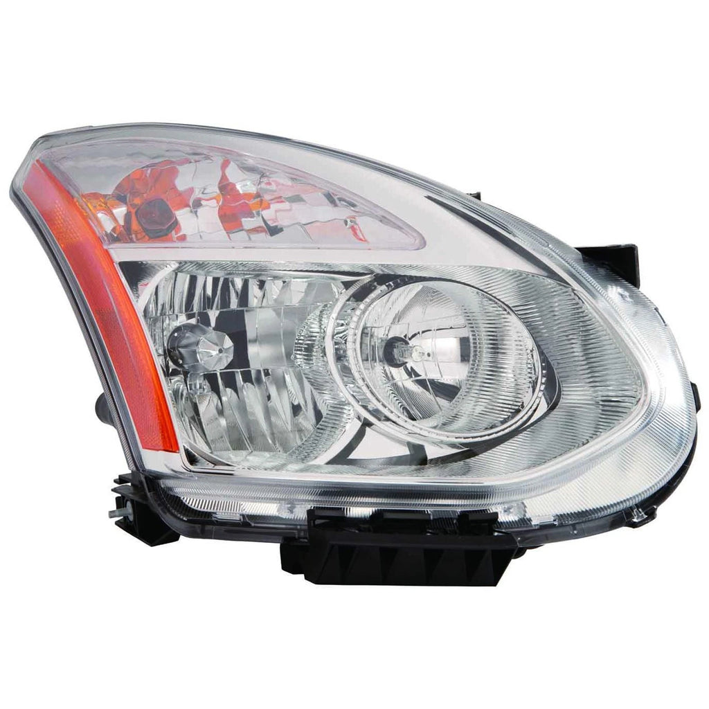 Replacement Passenger Side Halogen Head Light Assembly for 2009-10 Nissan Rogue