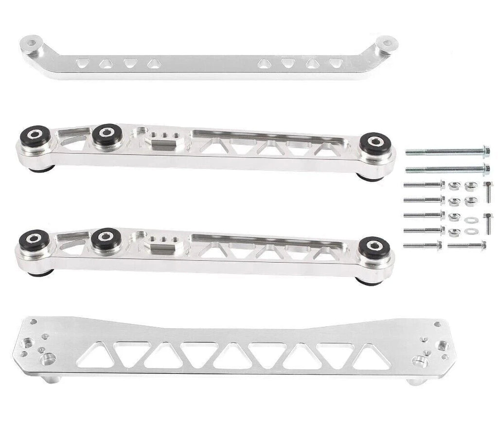 Rear Lower Control Arms & Subframe Brace Tie Bar for Honda Civic EK (1996–2000)