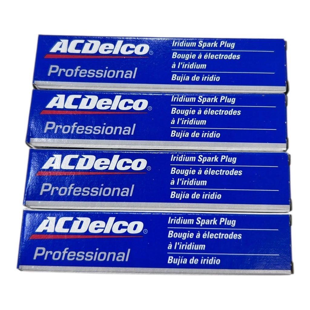 Set of 4 Iridium Spark Plugs for AC Delco (41-114)