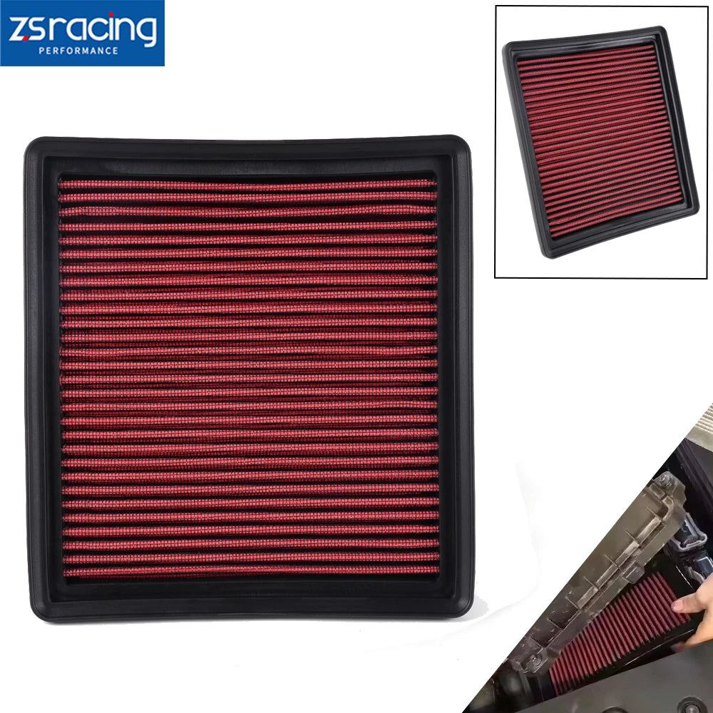 Washable High Flow Panel Air Filter for BMW 320i/328i
