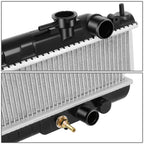 Full Aluminum Core Radiator for Nissan Frontier/Xterra (1998–2004) DPI 2215