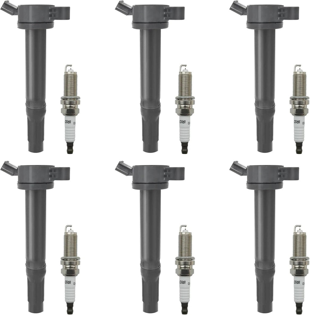 Ignition Coil and Spark Plug Kit for Toyota Camry Avalon RAV4 Sienna (UF487)