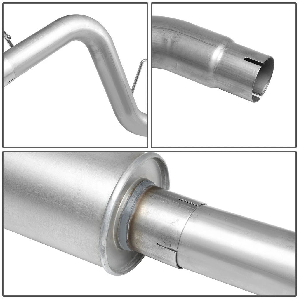 3" Stainless Steel Catback Exhaust System for Dodge Dakota (2005–2007)