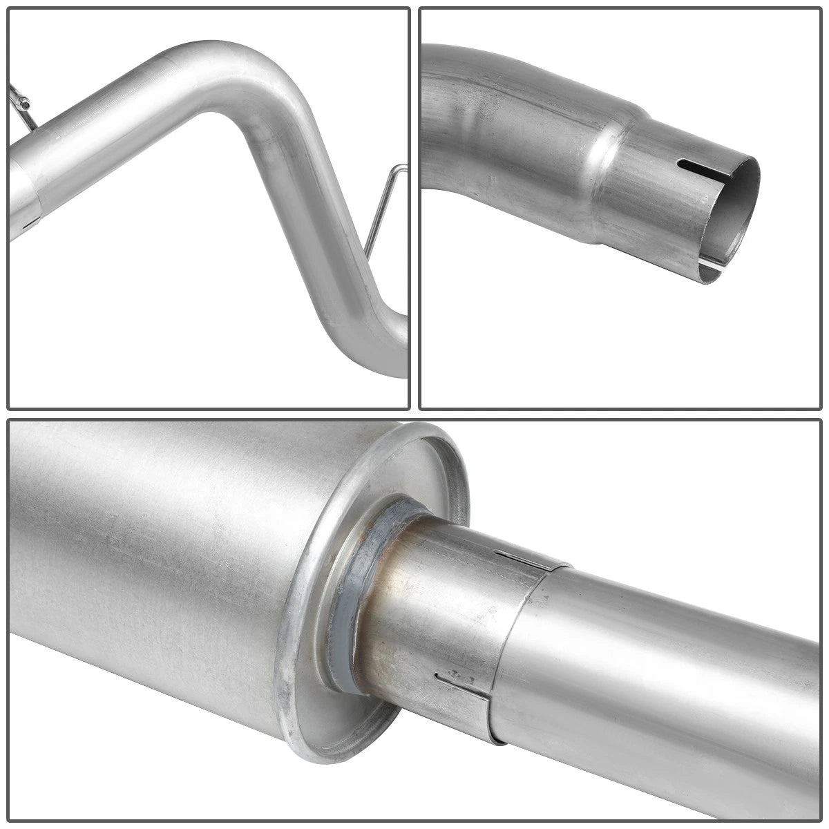 3" Stainless Steel Catback Exhaust System for Dodge Dakota (2005–2007)