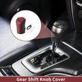 1 Pc Gear Shift Knob Cover for Nissan Murano (2009–2013) Black Red