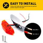 10 LED Signal Stop Side Light for Trailer Truck (Waterproof)