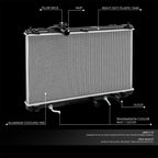 Aluminum Core Radiator for Lexus GS430 (2006–2007) DPI2781