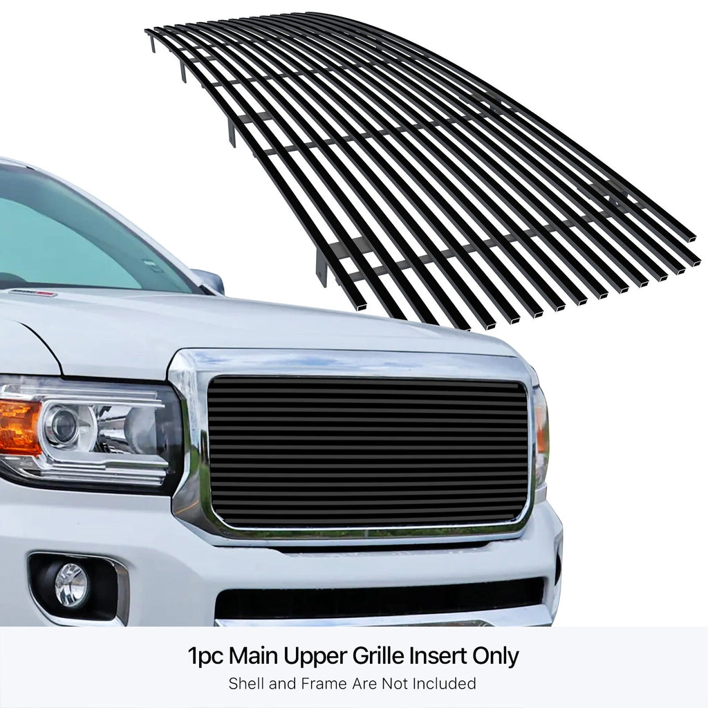 Stainless Steel Black Billet Grille Insert for GMC Canyon (2015-2020)