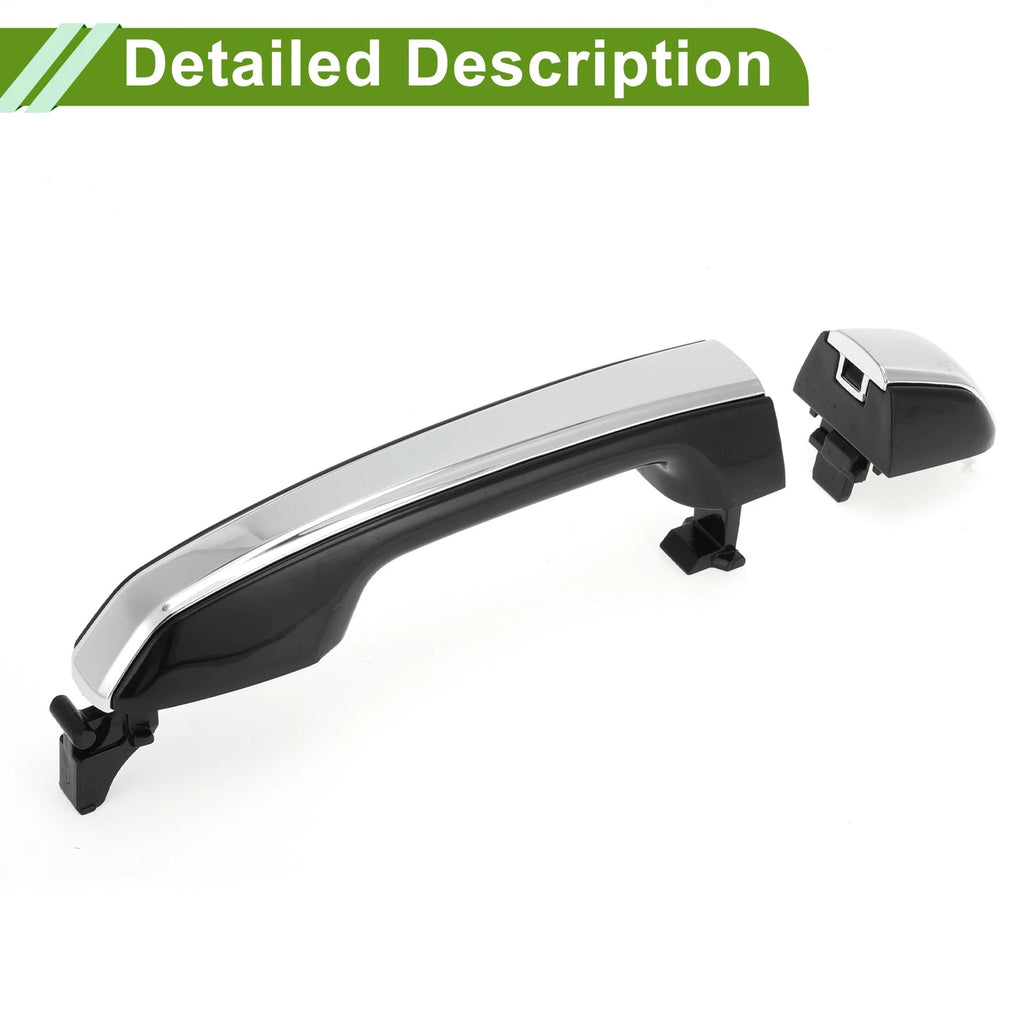 Exterior Door Handle for Toyota Lexus GX460 4Runner (2010–2023) Silver Tone Front Right