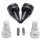 Pair Cone Handle Bar Ends for Yamaha YZF600 (1997–2006) / FRZ600 (1989–1999) Chrome