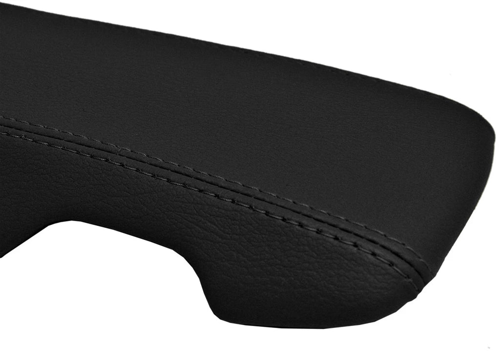 Leather Console Lid Armrest Cover for Porsche 911 991 (2012–2019) Black