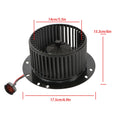 Rear HVAC Blower Motor with Fan Cage for Ford E150 E250 E350 E450 (2003–2014) 2C2Z19805A
