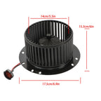 Rear HVAC Blower Motor with Fan Cage for Ford E150 E250 E350 E450 (2003–2014) 2C2Z19805A