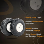 2X Tiller Tire & Wheel 13x5.00-6" for Craftsman Troy-Bilt