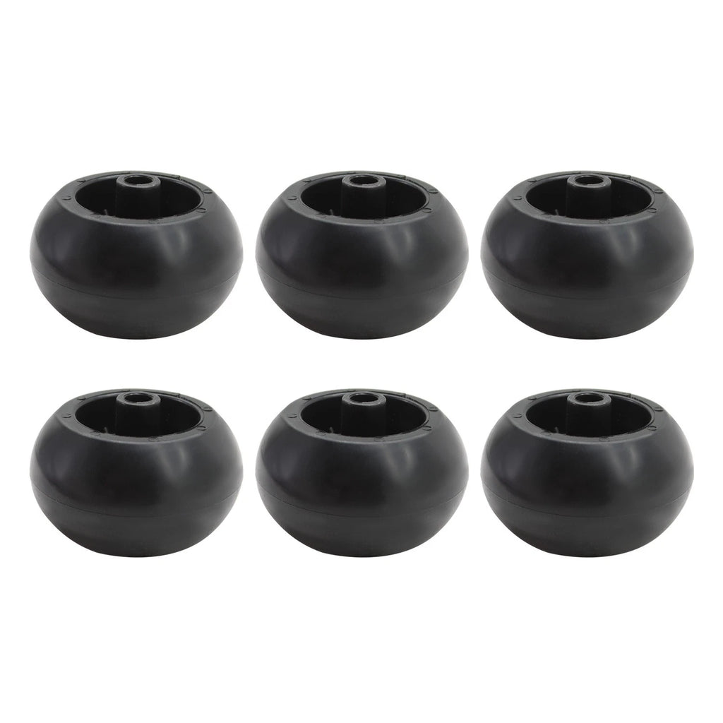 6Pk Mower Deck Wheels for Exmark (103-3168, 116-9981) & Kubota Anti Scalp Wheel
