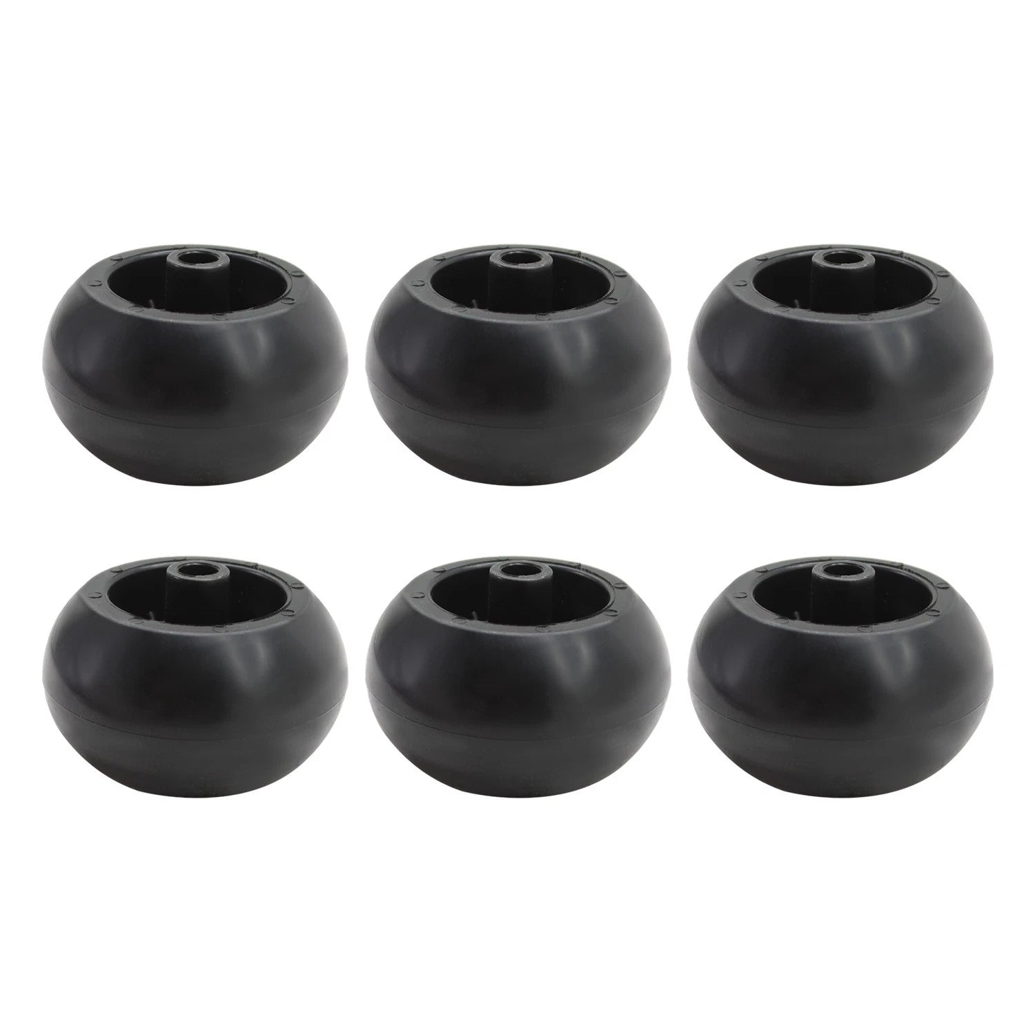 6Pk Mower Deck Wheels for Exmark (103-3168, 116-9981) & Kubota Anti Scalp Wheel