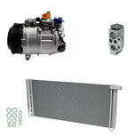 A C Compressor Kit With Condenser for Porsche Panamera 3.6L (2013–2013)