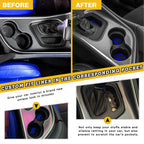 Soft Blue Car Interior Anti-Dust Mats Accessories for Dodge Challenger (2015-2023)