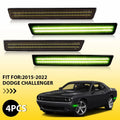 4X LED Side Marker Lights for Dodge Challenger (2015–2022) Smoked