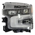 Full LED Headlight LH for Chevy Silverado 1500 (2022–2026) Black Bezel