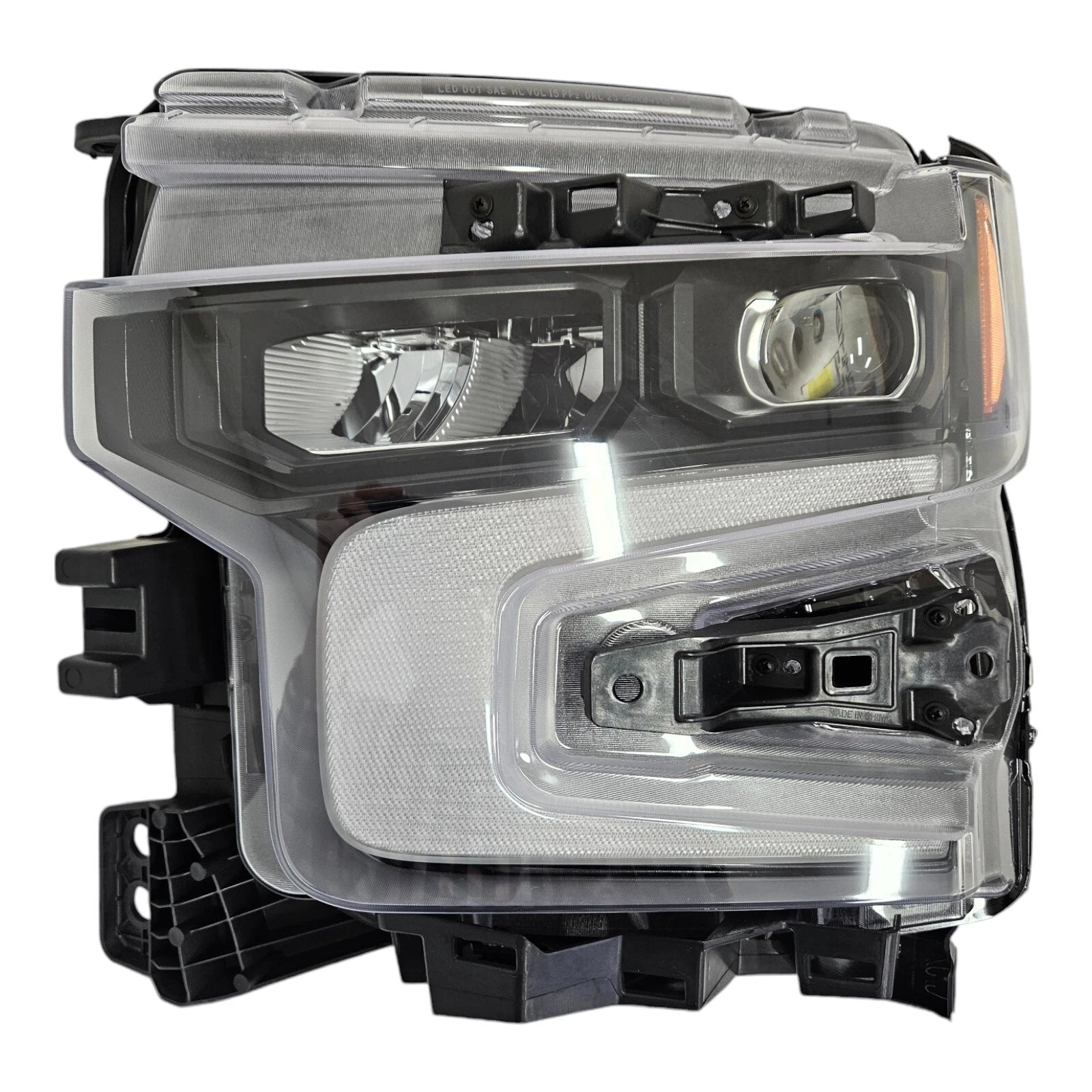 Full LED Headlight LH for Chevy Silverado 1500 (2022–2026) Black Bezel