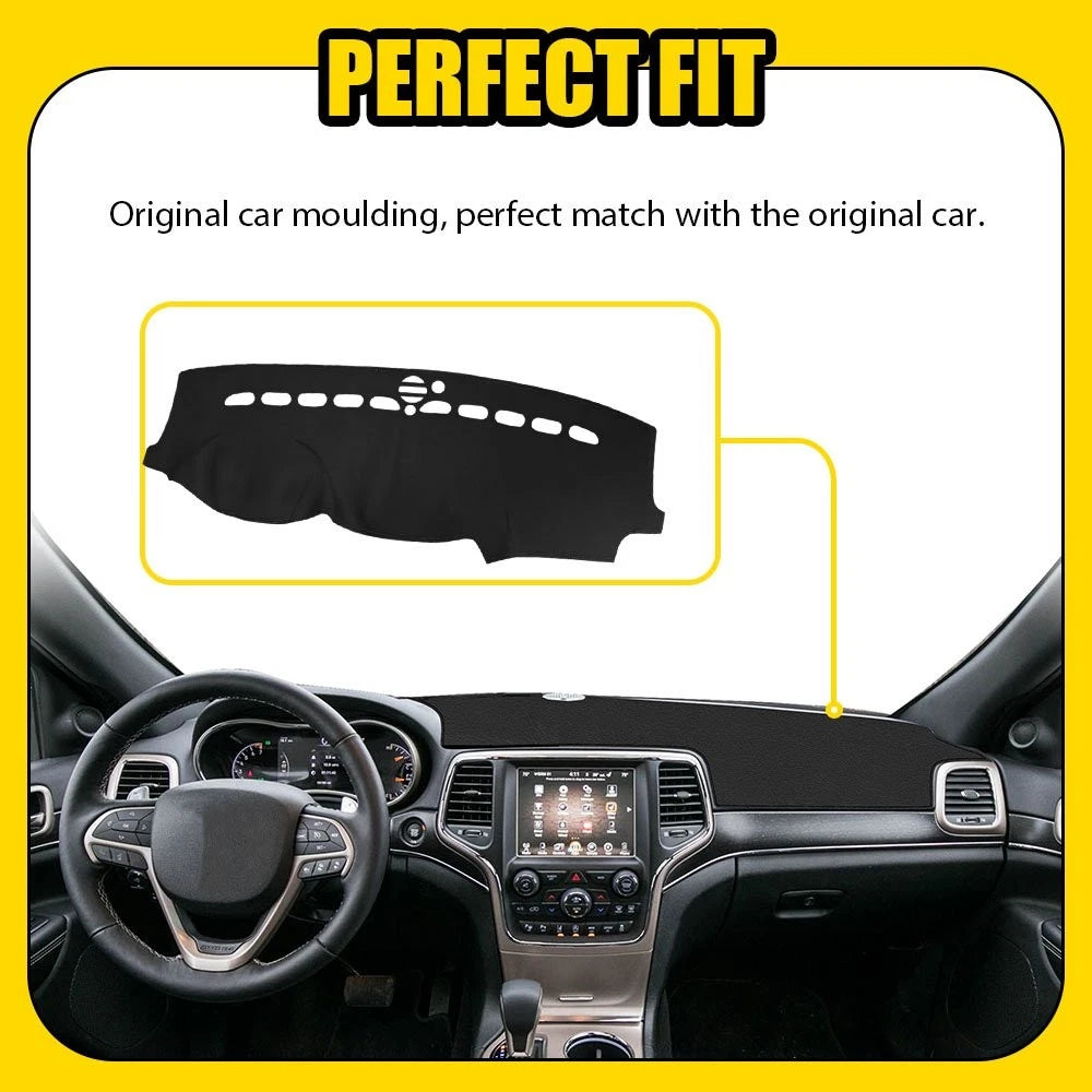 Dashmat Dashboard Cover for Jeep Grand Cherokee (2011–2017) Leather