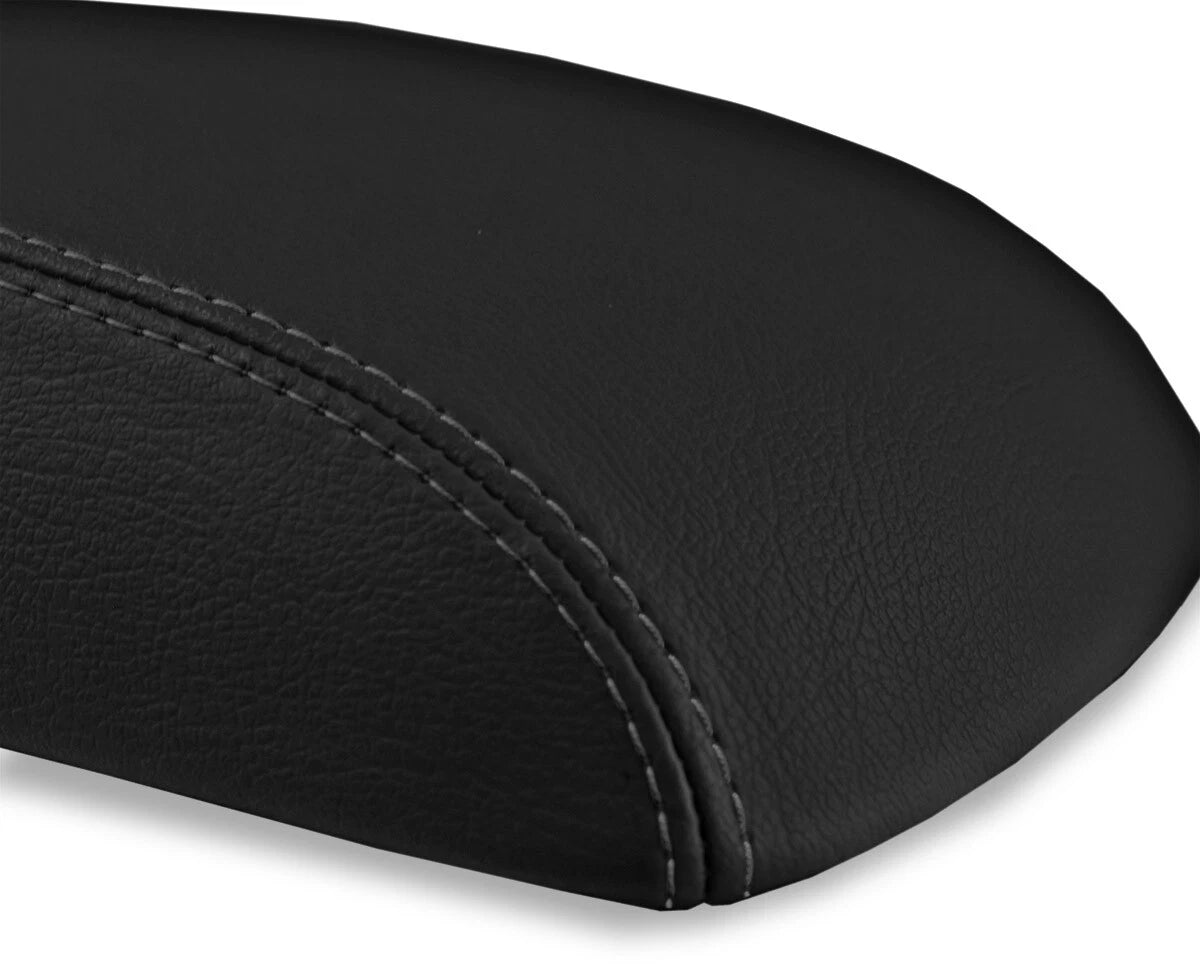 Armrest Cover for Hyundai Santa Fe (2007–2012) Leather Black