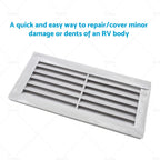 Rectangular Louvered Air Vent for Caravan RV Boat (260x125mm)