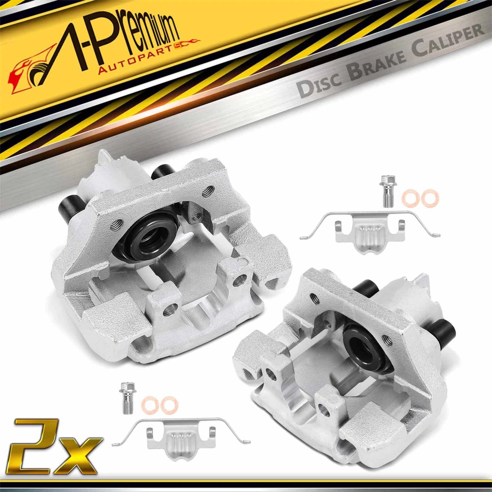 Pair Rear Disc Brake Calipers for BMW 525i 525xi 528i 535xi (2001–2007)