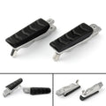 Front Footrest Pedals Foot Pegs for BMW F800GT (2011–2013), F800S (2004–2008), F800ST (2004–2012)