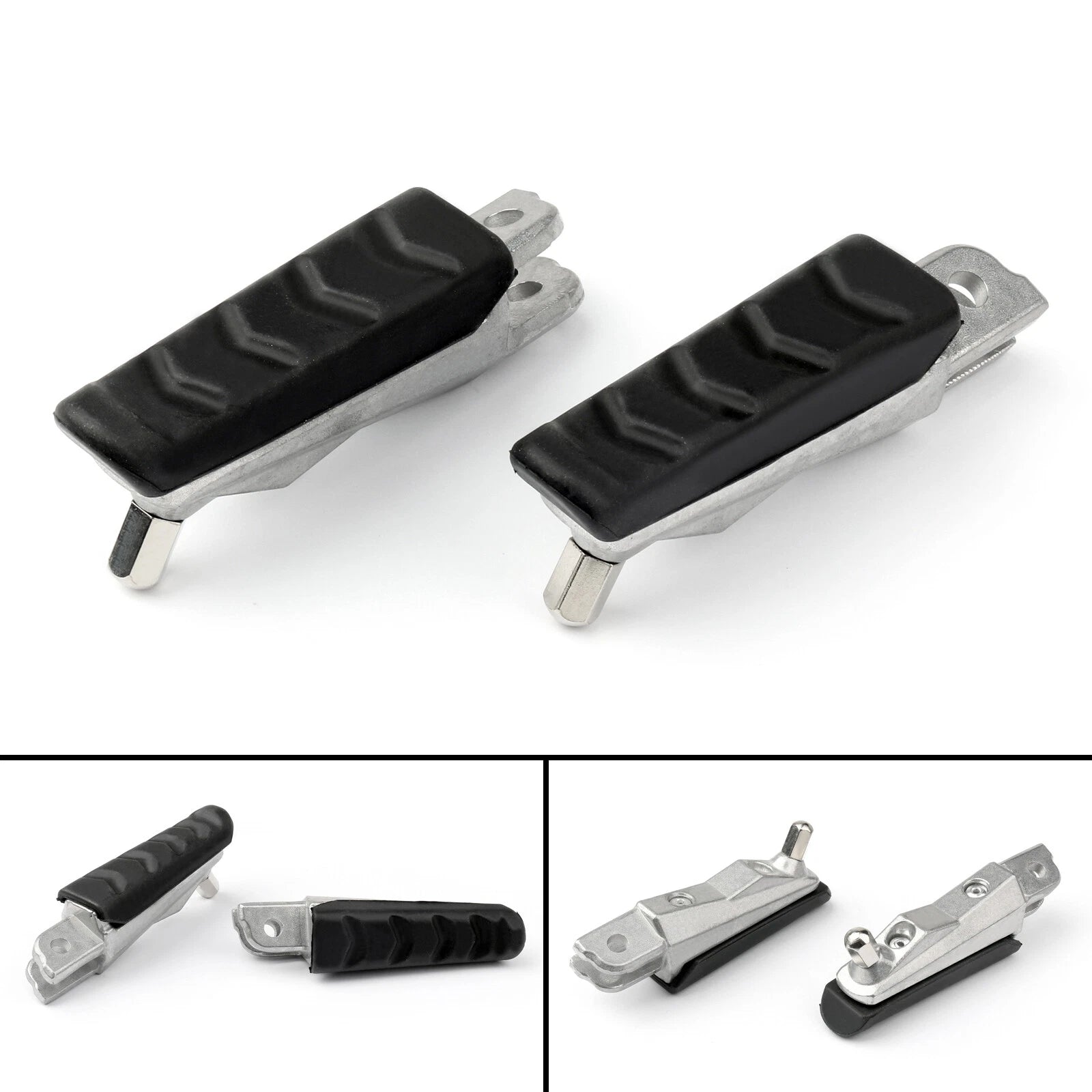 Front Footrest Pedals Foot Pegs for BMW F800GT (2011–2013), F800S (2004–2008), F800ST (2004–2012)