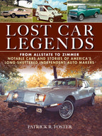Lost Car Legends Book for Various Makes and Models 