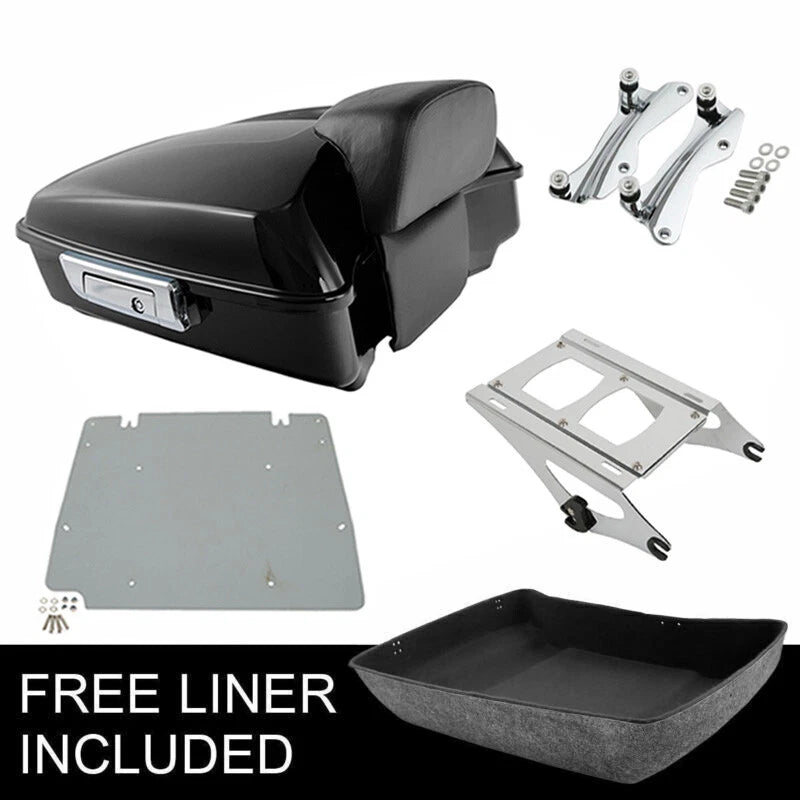 Trunk Luggage Pad Mount Docking Plate for Harley Road Glide (2014–2026)