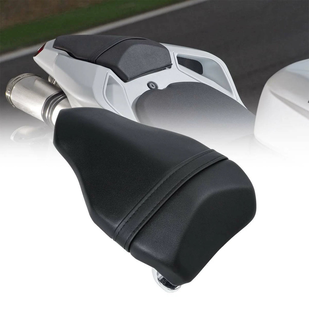 Rear Passenger Seat Pad Pillion PU Leather for Ducati 1098 1198 848 (2007–2015)