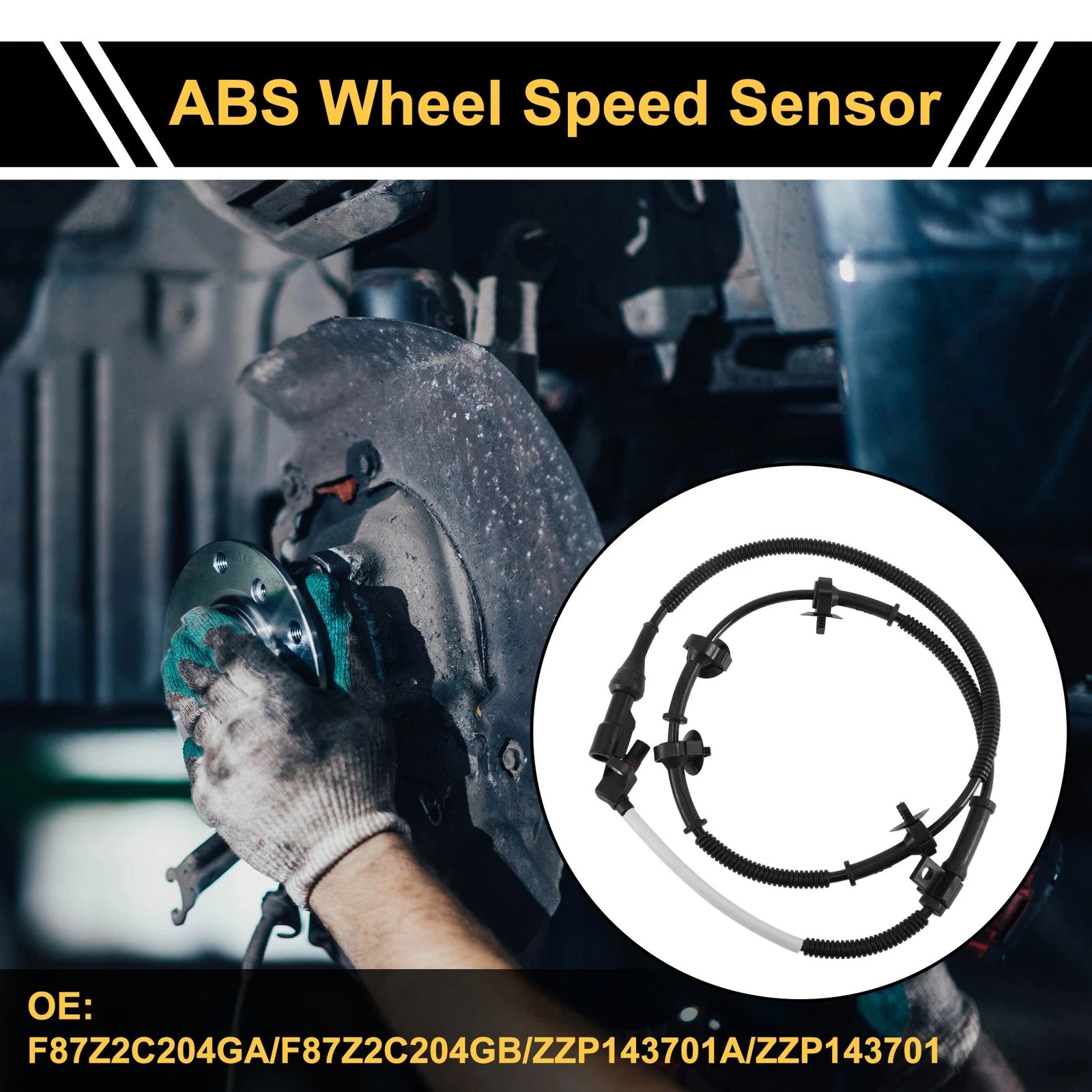 ABS Wheel Speed Sensor No.F87Z2C204GA/F87Z2C204GB for Ford Ranger (1998–2000)