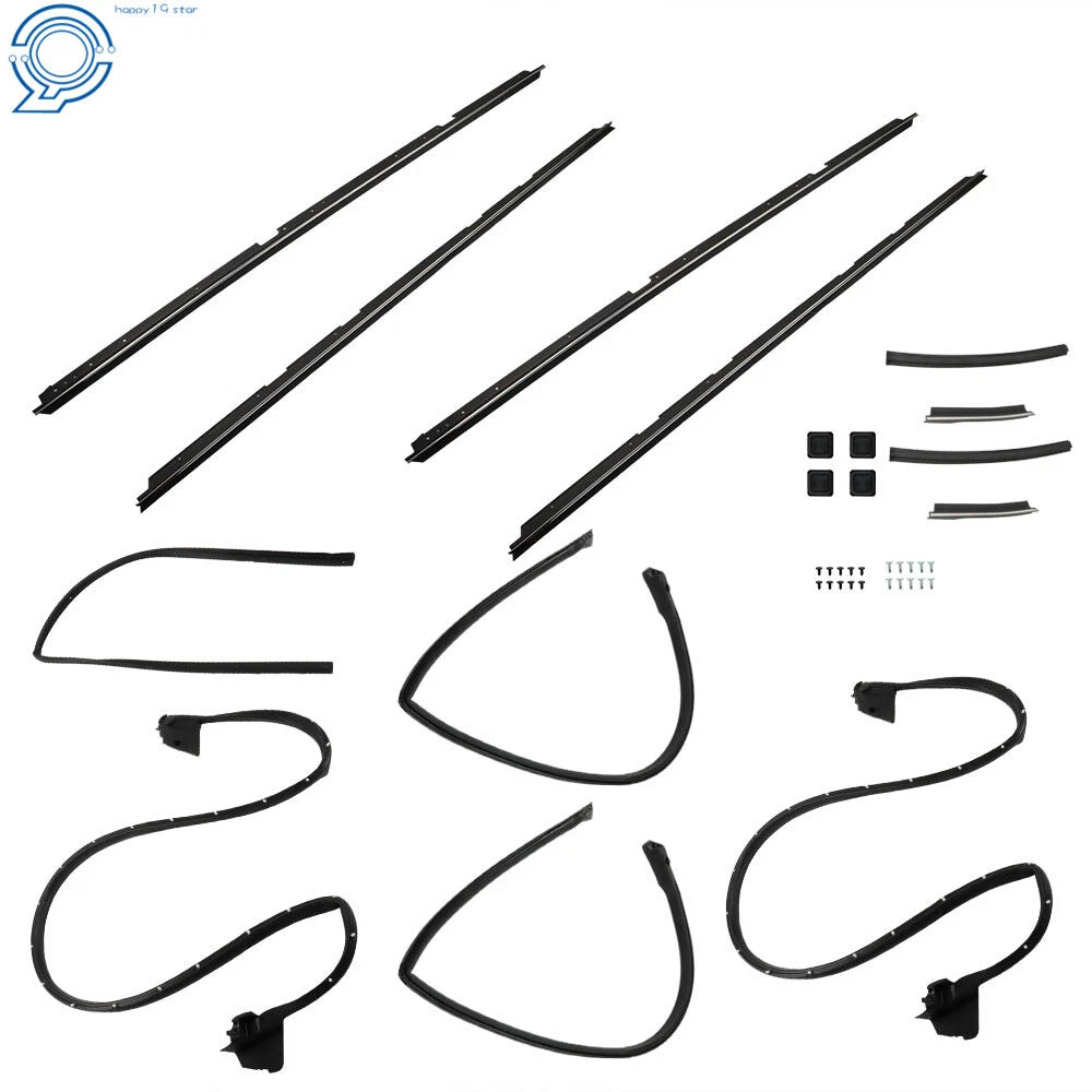Weatherstripping Seals Kit for GMC Caballero & Chevrolet El Camino (1978–1987)