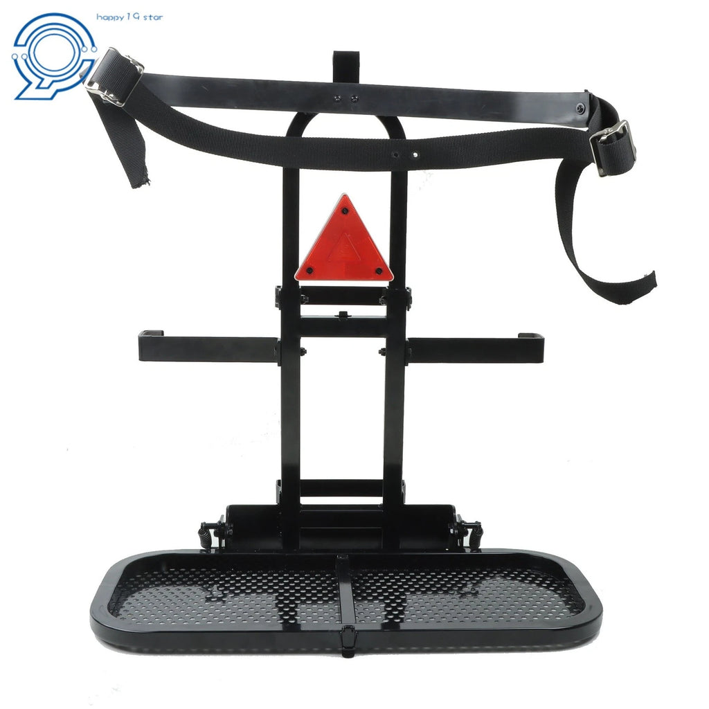 Foldable Golf Cart Rear Seat Bag Rack for EZGO, Club Car, Yamaha