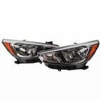 Set of 2 Headlamp Assemblies for Hyundai Accent (2015-2017)