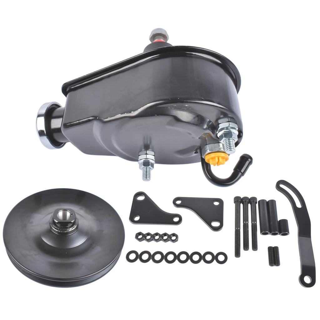 Power Steering Pump with Bracket & Pulley for Small Block Chevy Firebird