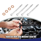 Injector Bolt and Washer Seal Kit for Mercedes-Benz Jeep (1 Item)