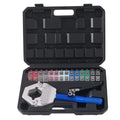AC Hydraulic Hose Crimper Tool Set with 7 Dies for CRV (71500)