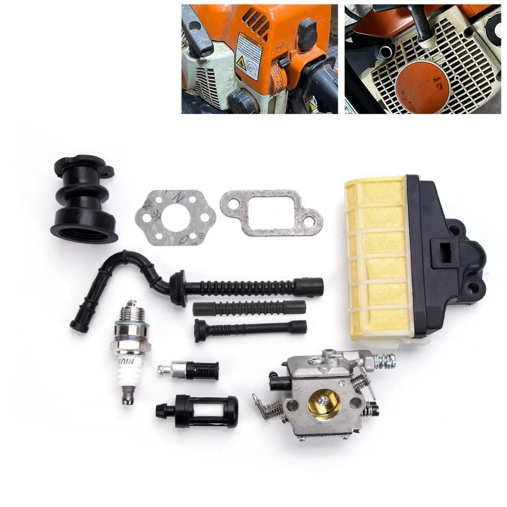 Carburetor Air Filter Kit for Stihl MS210 MS230 MS250 Chainsaw
