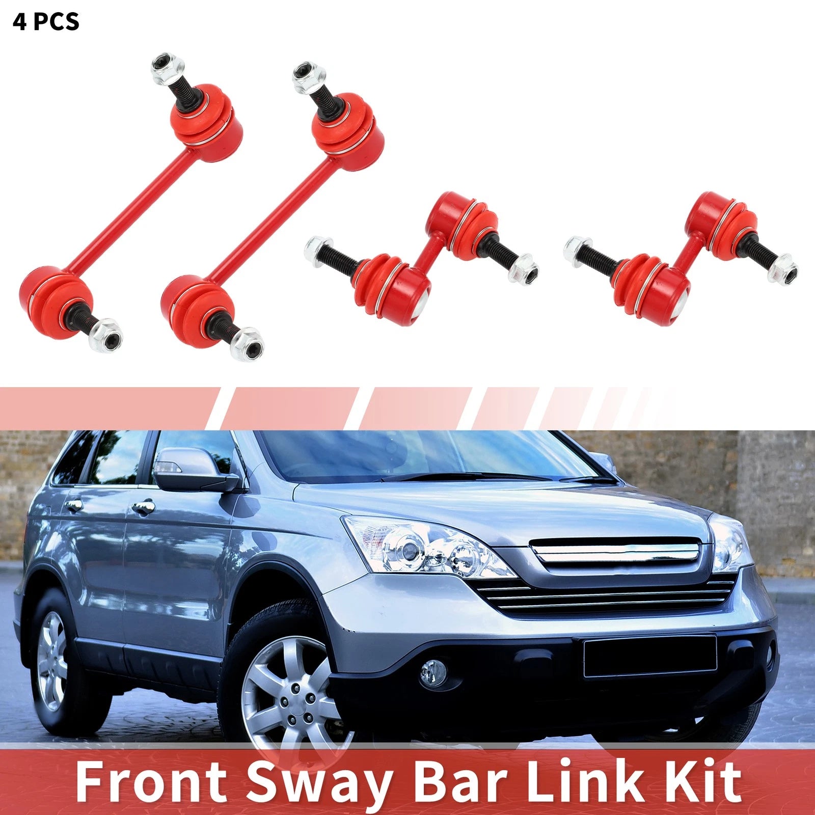 Set of 4 Stabilizer Sway Bar Links for Honda CR-V (1997–2001)