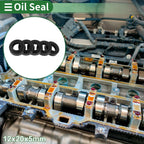Set of 5 Oil Seal Rotary Shaft Seal NBR Rubber 12x20x5mm for Various Models